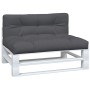 Palettenkissen, 2 Stück, in Anthrazitgrau. von , Kissen für Stühle und Sofas - Ref: Foro24-360733, Preis: 104,85 €, Rabatt: %