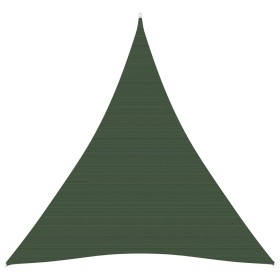 Toldo de vela verde oscuro HDPE 160 g/m² 3x4x5 m de vidaXL, Sombrillas - Ref: Foro24-311475, Precio: 31,16 €, Descuento: %