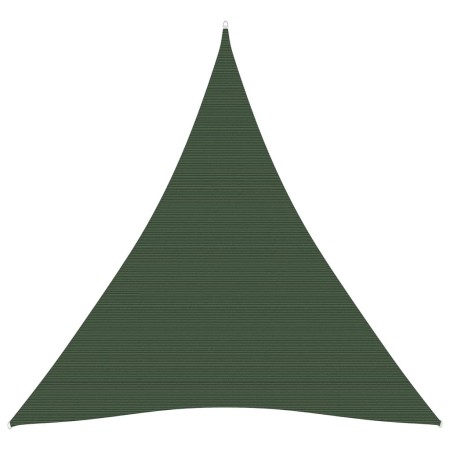 Dark green HDPE sail shade 160 g/m² 3x4x5 m by vidaXL, Umbrellas - Ref: Foro24-311475, Price: 31,16 €, Discount: %