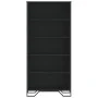 Schwarzes Regal aus Ingenieurholz 80x31x169 cm von , Bücherregale und Regale - Ref: Foro24-3295312, Preis: 93,16 €, Rabatt: %