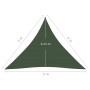 Dunkelgrünes HDPE Segelvorzelt 160 g/m² 5x5x5 m von vidaXL, Sonnenschirme - Ref: Foro24-311482, Preis: 32,36 €, Rabatt: %