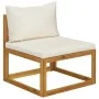 Set muebles de jardín 5 pzas con cojines madera maciza acacia by , Garden sets - Ref: Foro24-3098668, Price: 448,55 €, Discou...