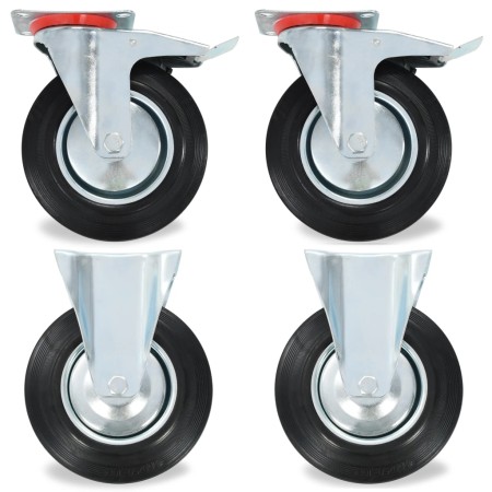 Räder 24 Stück 200 mm von , Materialhandhabung - Ref: Foro24-278059, Preis: 356,35 €, Rabatt: %