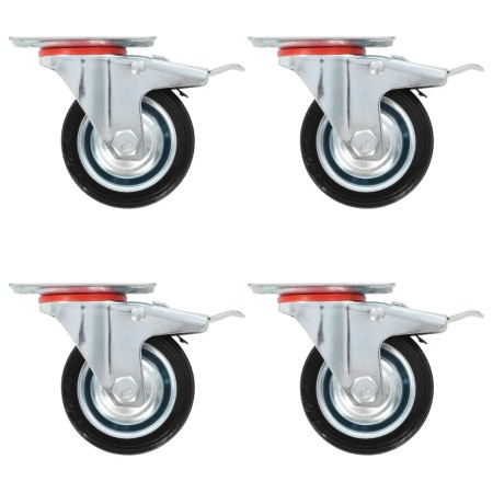 Drehbare Räder, 24 Stück, 75 mm. von , Materialhandhabung - Ref: Foro24-277949, Preis: 111,15 €, Rabatt: %