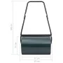 Roller for green and black grass 63 cm 50 L by , Lawn rollers - Ref: Foro24-147846, Price: 89,89 €, Discount: %