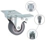 Drehbare Räder, 24 Stück, 50 mm. von , Materialhandhabung - Ref: Foro24-277914, Preis: 60,75 €, Rabatt: %