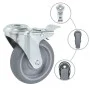 Swivel wheels with pin hole 8 units 100 mm by , Material handling - Ref: Foro24-277866, Price: 47,29 €, Discount: %