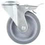 Swivel wheels with pin hole 8 units 100 mm by , Material handling - Ref: Foro24-277866, Price: 47,29 €, Discount: %