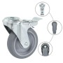 Drehbare Räder mit Loch für Bolzen 8 Stück 100 mm von , Materialhandhabung - Ref: Foro24-277891, Preis: 47,43 €, Rabatt: %