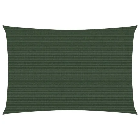 Sail awning dark green HDPE 160 g/m² 3x4.5 m by vidaXL, Umbrellas - Ref: Foro24-311458, Price: 34,41 €, Discount: %