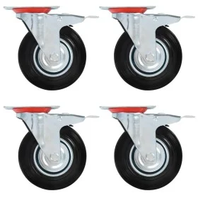 Swivel wheels 32 units 125 mm by , Material handling - Ref: Foro24-277980, Price: 248,88 €, Discount: %