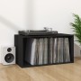 Schallplattenhülle aus schwarzem Sperrholz, 71 x 34 x 36 cm von vidaXL, CD- und DVD-Speicher - Ref: Foro24-800118, Preis: 35,...