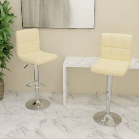 Küchenhocker, 2 Stück, Stoff in Cremefarbe. von , Küchenhocker - Ref: Foro24-334241, Preis: 137,25 €, Rabatt: %