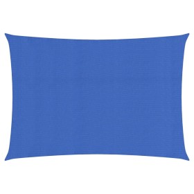 Blue HDPE sail awning 160 g/m² 2.5x4.5 m by vidaXL, Umbrellas - Ref: Foro24-311510, Price: 31,90 €, Discount: %