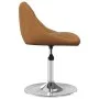 Drehbare Esszimmerstühle, 4 Stück, braunes Samtgewebe. von , Essstühle - Ref: Foro24-3088756, Preis: 224,12 €, Rabatt: %