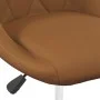 Drehbare Esszimmerstühle, 4 Stück, braunes Samtgewebe. von , Essstühle - Ref: Foro24-3088756, Preis: 224,12 €, Rabatt: %