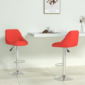 Küchenhocker, 2 Stück, Kunstleder, Rot von , Küchenhocker - Ref: Foro24-335181, Preis: 130,56 €, Rabatt: %