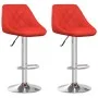 Küchenhocker, 2 Stück, Kunstleder, Rot von , Küchenhocker - Ref: Foro24-335181, Preis: 128,41 €, Rabatt: %