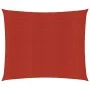 Sail awning HDPE red 160 g/m² 3.6x3.6 m by vidaXL, Umbrellas - Ref: Foro24-311605, Price: 37,36 €, Discount: %