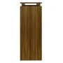 Oak brown plywood console table 102x30x80 cm by , Side tables - Ref: Foro24-815221, Price: 51,96 €, Discount: %