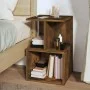 Mesitas de noche 2 uds contrachapado roble ahumado 35x35x55 cm de , Mesitas de noche - Ref: Foro24-815184, Precio: 65,56 €, D...