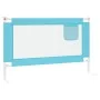 Barandilla de seguridad cama de niño azul tela 120x25 cm de , Barandillas de seguridad - Ref: Foro24-10209, Precio: 32,32 €, ...