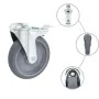 Swivel wheels with pin hole and double brakes 4 units 125 mm by , Material handling - Ref: Foro24-143429, Price: 34,93 €, Dis...