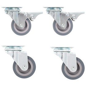 Drehbare Räder 4 Stück 50 mm von , Materialhandhabung - Ref: Foro24-143436, Preis: 15,13 €, Rabatt: %