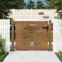 Corten steel garden gate with tree design 105x80 cm by , garden gates - Ref: Foro24-153214, Price: 139,56 €, Discount: %