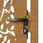 Corten steel garden gate with tree design 105x80 cm by , garden gates - Ref: Foro24-153214, Price: 139,56 €, Discount: %