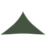 Toldo de vela verde oscuro HDPE 160 g/m² 3,5x3,5x4,9 m de vidaXL, Sombrillas - Ref: Foro24-311477, Precio: 21,20 €, Descuento: %