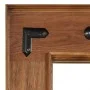 Solid acacia wood mirror 50x50 cm by , Mirrors - Ref: Foro24-246307, Price: 57,87 €, Discount: %