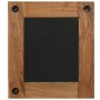 Espejo de madera maciza de acacia 50x50 cm de , Espejos - Ref: Foro24-246307, Precio: 58,71 €, Descuento: %