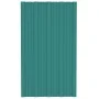 Dachpaneel aus grünem feuerverzinktem Stahl, 12 Einheiten, 80x45 cm. von , Decke - Ref: Foro24-317199, Preis: 54,75 €, Rabatt: %