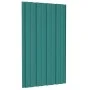Dachpaneel aus grünem feuerverzinktem Stahl, 12 Einheiten, 80x45 cm. von , Decke - Ref: Foro24-317199, Preis: 54,75 €, Rabatt: %