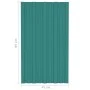 Dachpaneel aus grünem feuerverzinktem Stahl, 12 Einheiten, 80x45 cm. von , Decke - Ref: Foro24-317199, Preis: 54,75 €, Rabatt: %