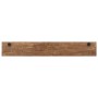 Entryway coat rack with 5 hooks made of recycled wood, 100x2.5x15 cm by , Hat and coat racks - Ref: Foro24-321950, Price: 43,...