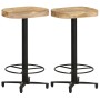 Küchenhocker 2 Stück Massivholz aus Mangoholz 66 cm von , Küchenhocker - Ref: Foro24-321965, Preis: 117,48 €, Rabatt: %