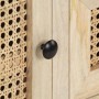 Massiver Holzschrank aus Mangoholz und Naturrohr 60x35x70 cm von , Sideboards - Ref: Foro24-323508, Preis: 152,71 €, Rabatt: %