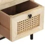 Massiver Holzschrank aus Mangoholz und Naturrohr 60x35x70 cm von , Sideboards - Ref: Foro24-323508, Preis: 151,42 €, Rabatt: %