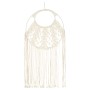 Macramé wall decoration made of cotton, 40x80 cm by , Decorative upholstery - Ref: Foro24-324000, Price: 46,23 €, Discount: %