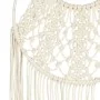 Macramé wall decoration made of cotton, 40x80 cm by , Decorative upholstery - Ref: Foro24-324000, Price: 45,68 €, Discount: %