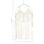 Macramé wall decoration made of cotton, 40x80 cm by , Decorative upholstery - Ref: Foro24-324000, Price: 46,23 €, Discount: %
