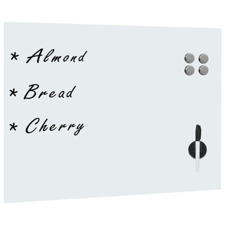 Magnetische weiße Glaswandtafel 80x60 cm von , Whiteboards - Ref: Foro24-30112, Preis: 67,61 €, Rabatt: %