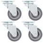 Swivel wheels 4 units 50 mm by , Material handling - Ref: Foro24-143417, Price: 15,35 €, Discount: %