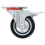 Swivel wheels with double brakes 4 units 75 mm by , Material handling - Ref: Foro24-143443, Price: 24,38 €, Discount: %