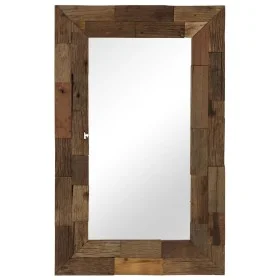 Solid recycled wood mirror 50x80 cm by , Mirrors - Ref: Foro24-246305, Price: 107,62 €, Discount: %