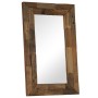Solid recycled wood mirror 50x80 cm by , Mirrors - Ref: Foro24-246305, Price: 109,30 €, Discount: %
