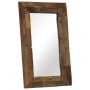 Solid recycled wood mirror 50x80 cm by , Mirrors - Ref: Foro24-246305, Price: 109,30 €, Discount: %