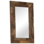 Solid recycled wood mirror 50x80 cm by , Mirrors - Ref: Foro24-246305, Price: 109,30 €, Discount: %